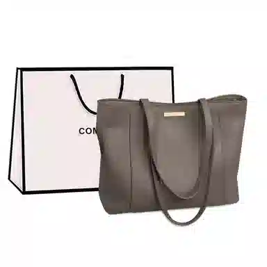 COMELY Tote Bag Light Grey/Dark Grey