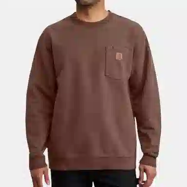 Carhartt Dye French Terry Crewneck Pocket Sweatshirt