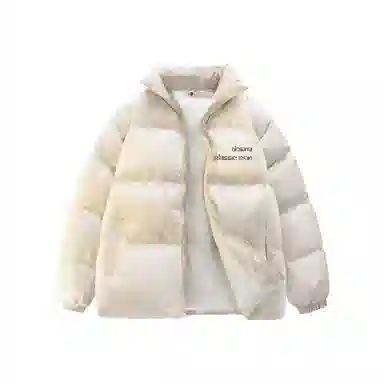 DOENU Light Rose Logo Puffer Jacket