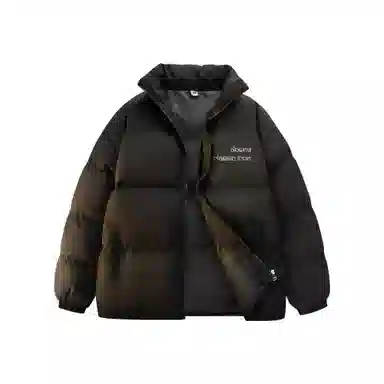 DOENU Light Rose Logo Puffer Jacket