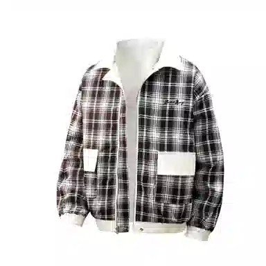 布客行 美式复古高街潮牌翻领痞帅休闲宽松百搭夹克 男女同款