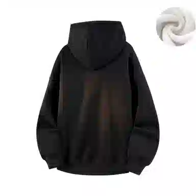 HUANQIU Logo Embroidered Hoodie