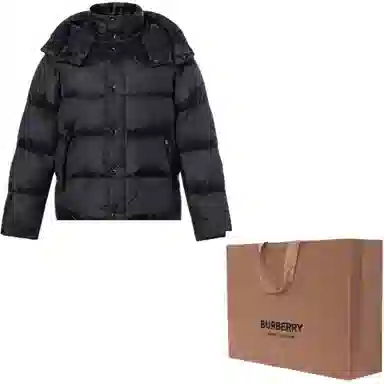 Burberry Down Jacket Black