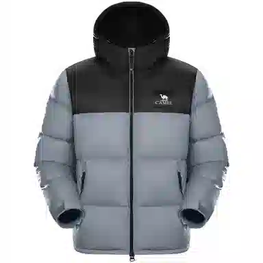CAMEL Warm Fleece Series Down Jacket