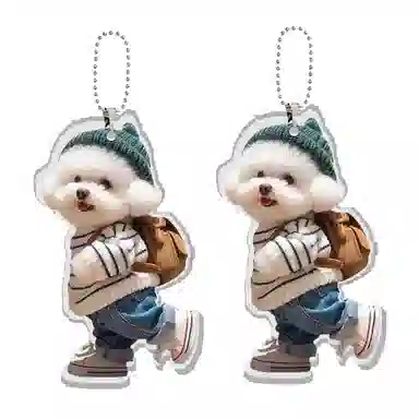 Lingjie Teddy Keychain