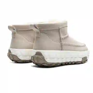 BrandName Classic Suede Snow Boots