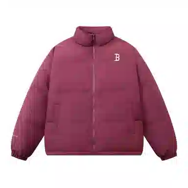 YABAOBAO Logo Puffer Jacket