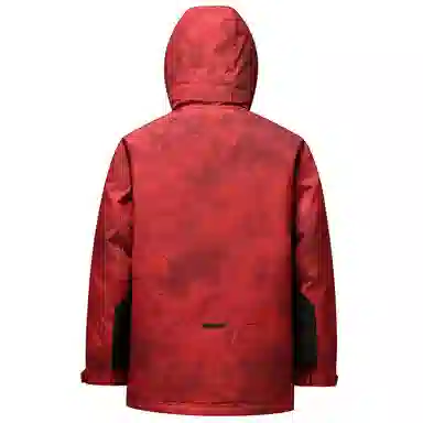 鸭鸭 山系户外系列 时尚潮流冬季工装保暖防寒休闲连帽羽绒服 男女同款