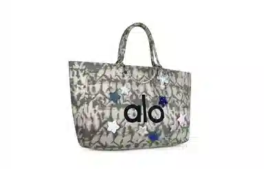 alo yoga Denim Star Tote Bag