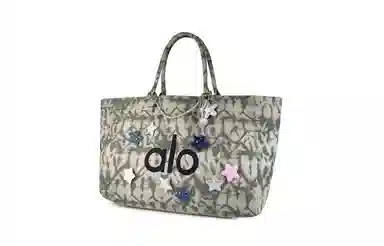 alo yoga Denim Star Tote Bag
