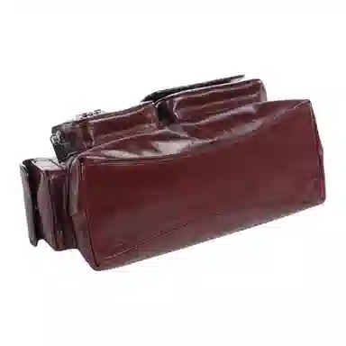 Michael Kors Dakota Small Shoulder Bag Brown Red