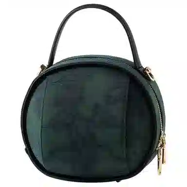 上海故事 新中式云纱时尚潮流百搭 桑蚕丝 手提包 常规 女款 松石绿