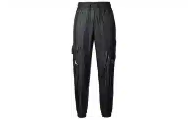 Jordan Logo Print Joggers Black