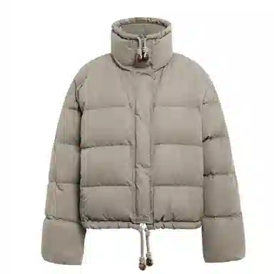 鸭鸭 时尚简约立领短款羽绒服 女款