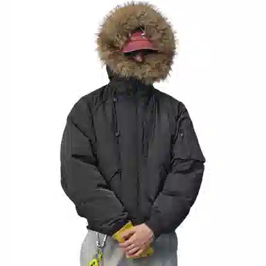 NOTHOMME Monterest N2B Windproof Detachable Fur Collar Down Jacket