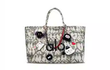 alo yoga Denim Star Tote Bag