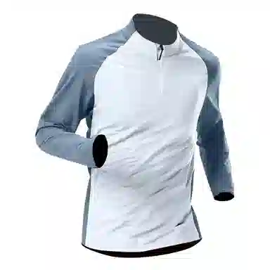 男士半拉链多功能运动长袖训练服适用于春秋季多种户外健身衣 男款