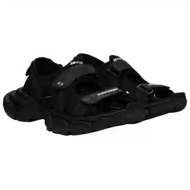 Balenciaga 3XL Black Sandals