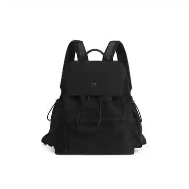 妙迪 时尚潮流百搭 织物 双肩包 常规 男女同款情侣款 椰青灰