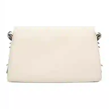PINKO Triplet Love Birds Leather Shoulder Bag Ivory