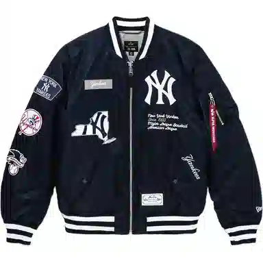 NEW ERA Alpha Industries FW25 ALPHA M JKT2440 NEYYAN NVYWHI MLB