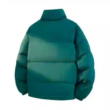 大卫贝肯 美式经典纯色日常通勤百搭休闲长袖面包服羽绒服 男女同款