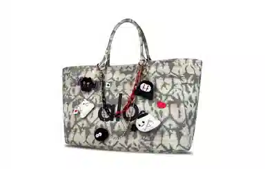 alo yoga Denim Star Tote Bag