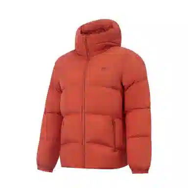 LiNing Sports Trend Logo Hooded Down Jacket