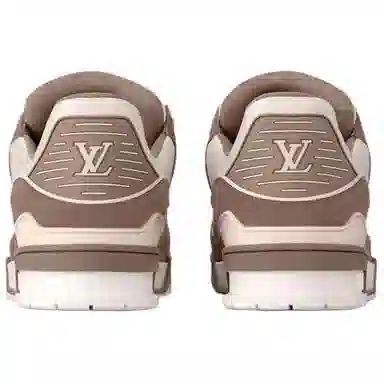 LOUIS VUITTON Trainer Low Grey Brown