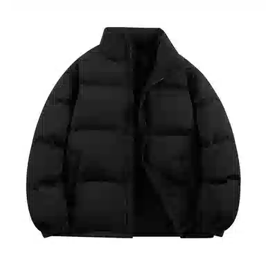 鸭鸭 美式幻影渐变新年战袍加厚保暖鸭绒休闲宽松立领短款无帽暗黑外套羽绒服 男女同款