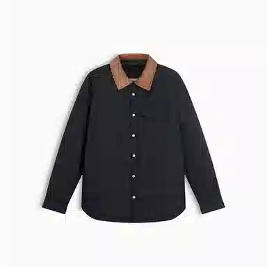 Calvin Klein Colorblock Corduroy Down Jacket