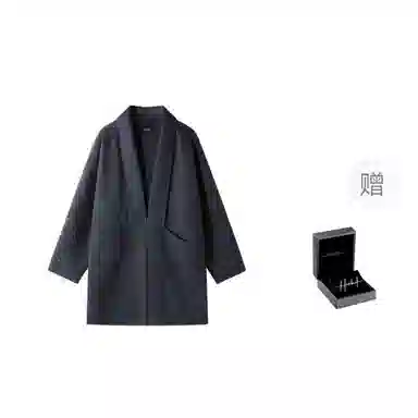 HERBEL Cashmere Silk Scarf Coat