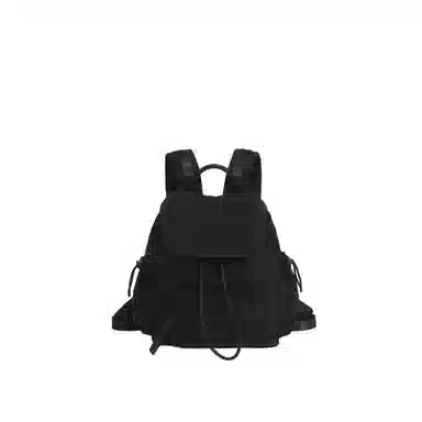 妙迪 时尚潮流百搭 织物 双肩包 常规 男女同款情侣款 椰青灰