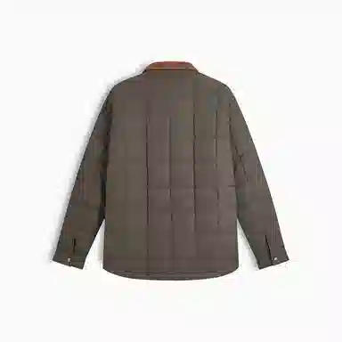 Calvin Klein Colorblock Corduroy Down Jacket