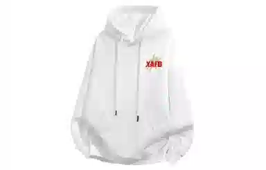 XAFB Retro Hoodie Spider Letter Print