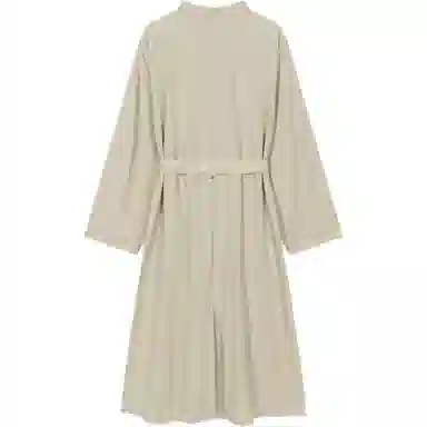 LOW CLASSIC FW25 LACE-UP BELTED DRESS