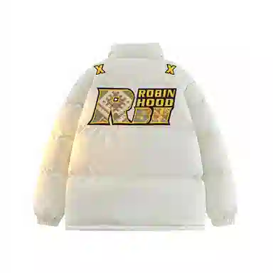 ROBINHOOD Thick Colorblock Down Jacket