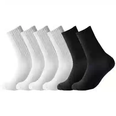 二三二三 狂补 潮流时尚透气抗菌运动篮球袜舒适亲肤简约百搭休闲袜健身跑步个性户外骑行滑雪设计袜子盲盒 男款