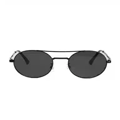 肯默 双梁金属框时尚潮流遮阳防紫外线墨镜 圆形 太阳眼镜 男女同款情侣款