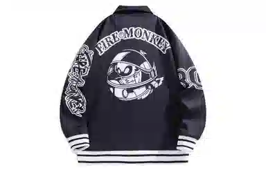 FireMonkey Cartoon Patchwork Jacket