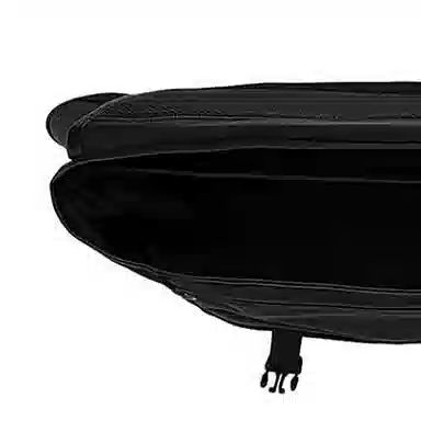 Lacoste Canvas Messenger Bag Black