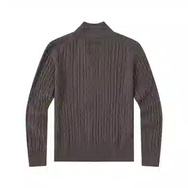 Teenie Weenie Men Half-Zip Knit Sweater