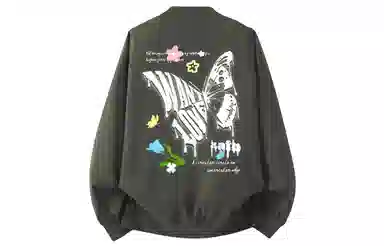XAFB Vintage Butterfly Bomber Jacket