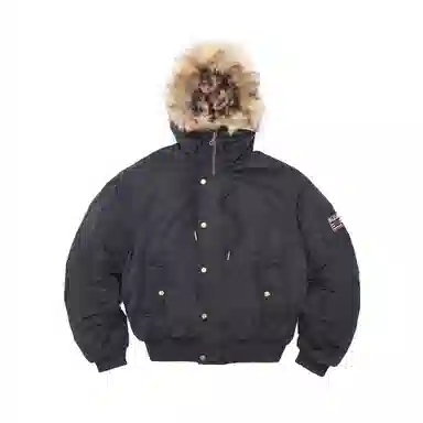 STRANGER LAB Leopard Parka