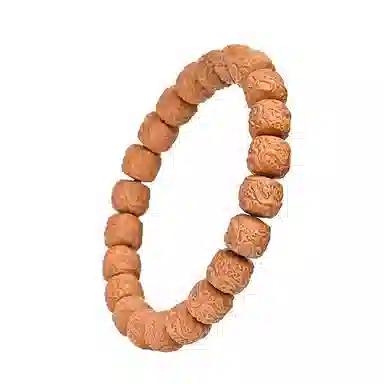 钰澜文玩 神话系列哪吒「混绫化神」设计师款手工雕刻佛珠 猴头核桃 手串 男女同款情侣款