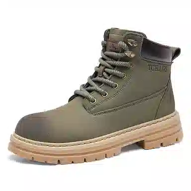 TCELLARS Classic Lace-Up Boots Maple Yellow