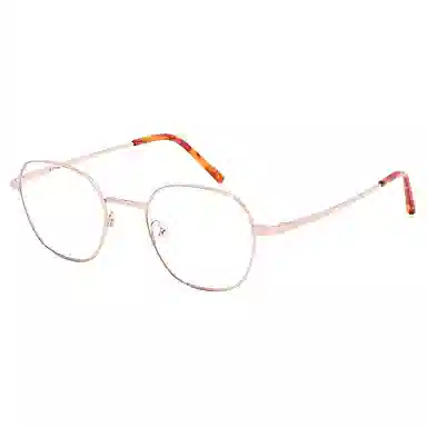 【可配度数】 佐川 超轻钛眼镜框 复古方框近视眼睛 韩版遮脸显脸小 可配防蓝光变色 β钛 不规则形 光学镜架 男女同款情侣款