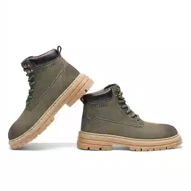 TCELLARS Classic Lace-Up Boots Maple Yellow