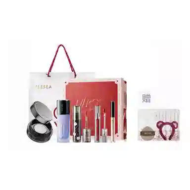 滋色 挚爱礼盒 彩妆套装 提亮肤色遮瑕定妆 四件套