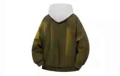 TONYKRZ Gothic Letter Print Bomber Jacket